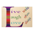 Live Well, Laugh Often, Love Always by STaylor