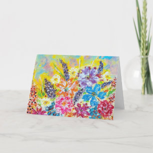 Live Wild and Free Greeting Card < Blank Inside>