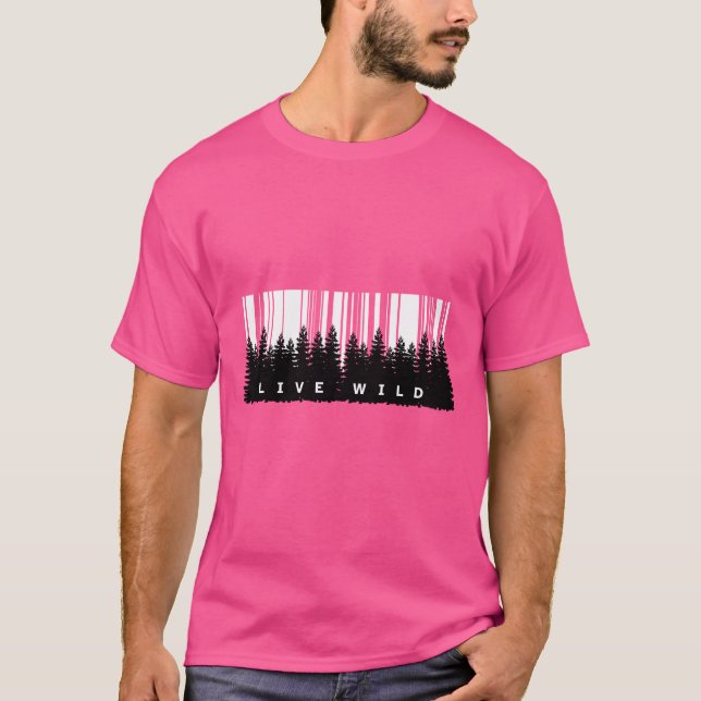 Live Wild T-Shirt (Front)