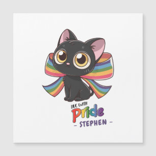 Live With Pride – Rainbow Cat LGBTQ Pride