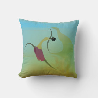 "Live without forgetting" cushion