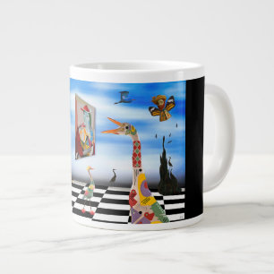 Live Your Art Large Coffee Mug
