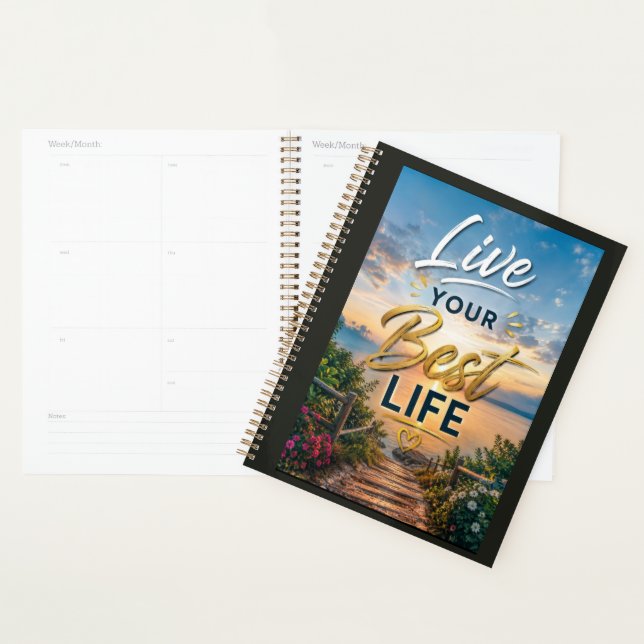 Live Your Best Life Planner (Display)
