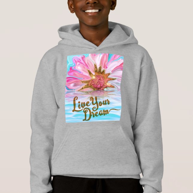 Live Your Dream - Rose Flower power (Front)