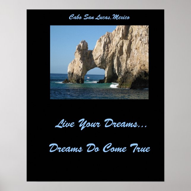 Live Your Dreams Poster (Front)
