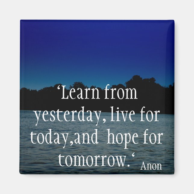 Live Your Life Magnet (Front)