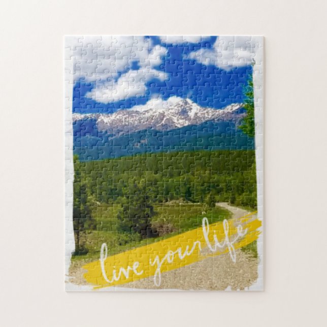 Live Your Life Puzzle (Vertical)