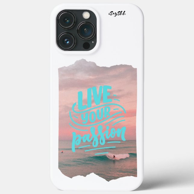 live your passion Case-Mate iPhone case (Back)