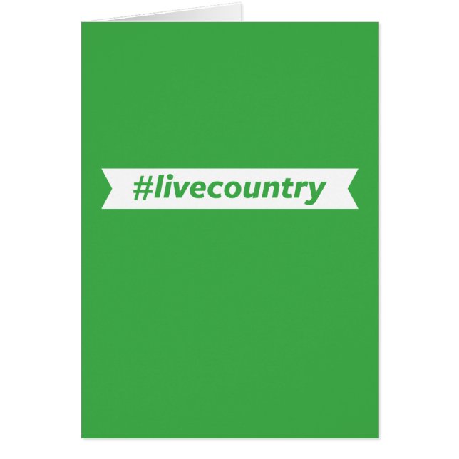 #LiveCountry (Front)
