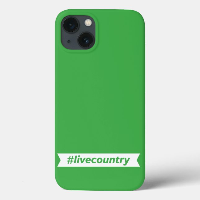 #LiveCountry Case-Mate iPhone Case (Back)