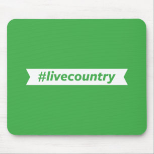 #LiveCountry Mouse Mat