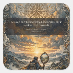 Lived Forwards — Kierkegaard Sticker