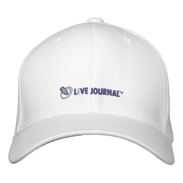 LiveJournal Logo Horizontal Embroidered Hat (Front)