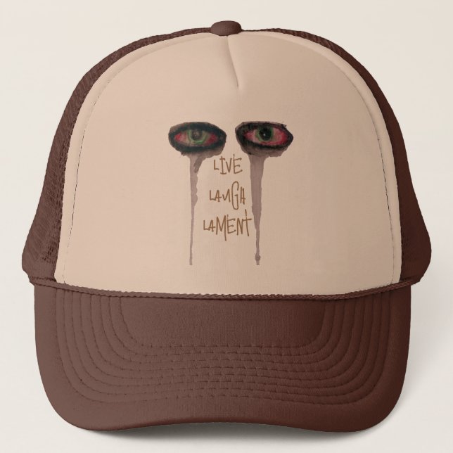 LiveLaughLament Trucker Hat (Front)