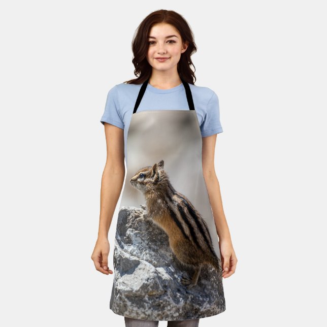 Lively Chipmunk – Nature Inspired Apron (Worn)