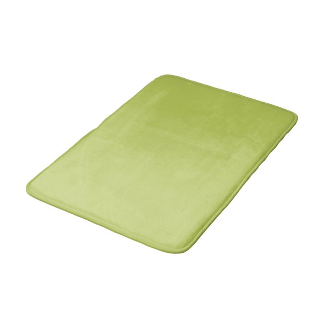 Lively Lime Green Bath Mat (Angled)