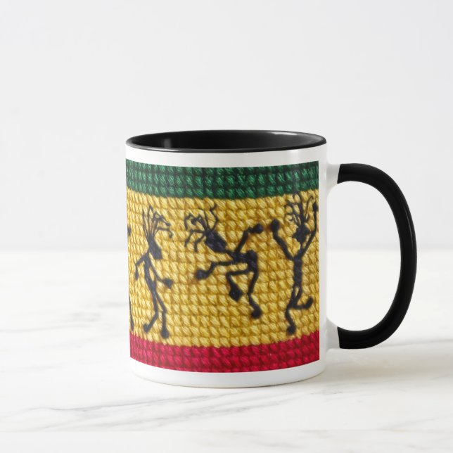lively reggae dance mug (Right)