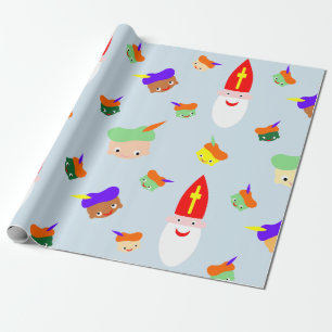Lively Saint Nicholas package paper