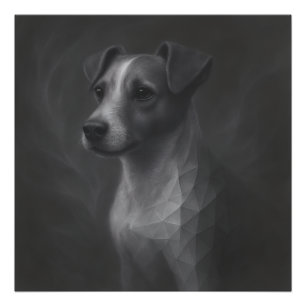 Lively Spirit – Jack Russell Geometry Photo Print