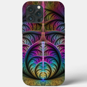 Lively Structures Colourful Abstract Fractal Art iPhone 13 Pro Max Case