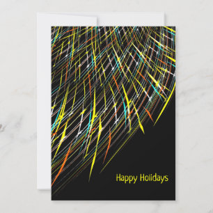 Lively Varicolored Easy Favourite Season Holiday Card