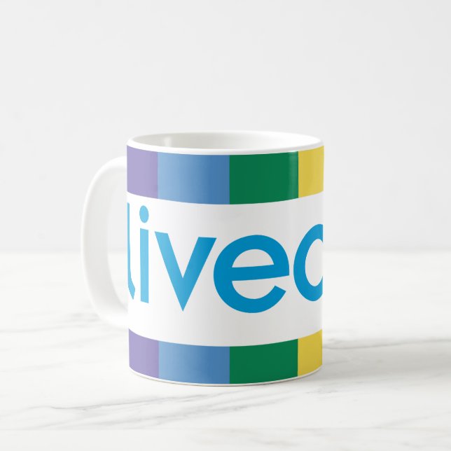 Liveops "Pride" Mug (Front Left)
