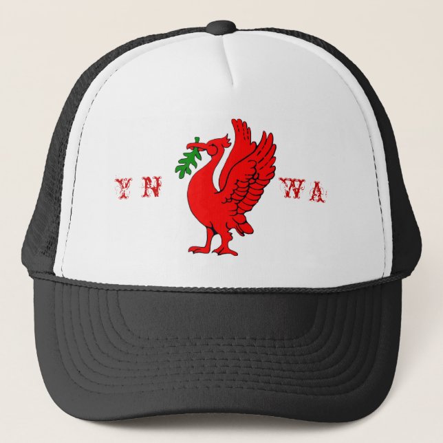 Liver bird trucker hat (Front)