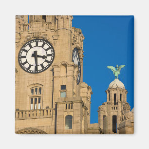 Liver Building, Liverpool, Merseyside, England Magnet