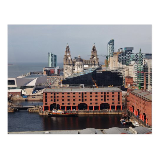 Liver Building Liverpool Postcard Zazzle.co.uk