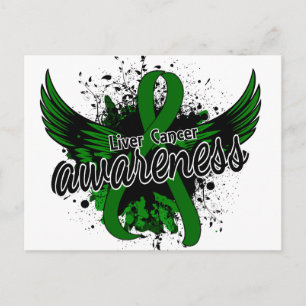 Liver Cancer Awareness 16 Postcard