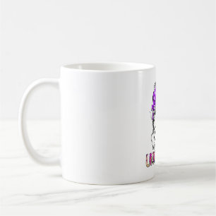 Liver Cancer Awareness Ribbon Support Gifts Coffee Mug