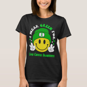 Liver Cancer Awareness Ribbon Support Gifts T-Shirt