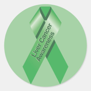 Liver Cancer Awareness Sticker