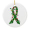 Liver Cancer Christmas Lights Ribbon