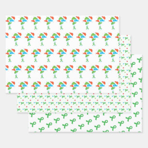 Liver Transplant Colourful  Wrapping Paper Sheet