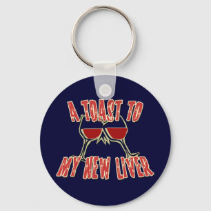 Liver Transplant Get Well Gifts Key Ring