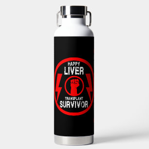 Liver Transplant Survivor Water Bottle