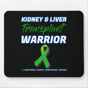Liver Transplant Warrior Renal Kidney Disease Pati Mouse Mat