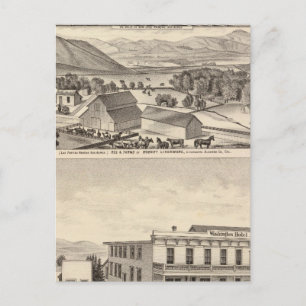 Livermore, Bardellini residences, farms, hotel Postcard