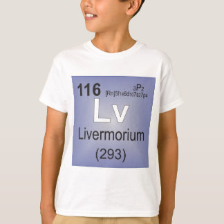 Livermorium Individual Element - Periodic Table T-Shirt