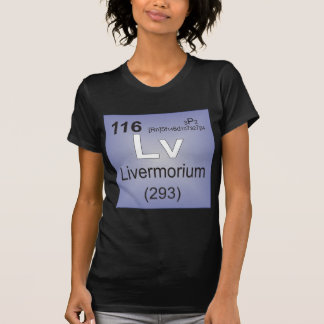 Livermorium Individual Element - Periodic Table T-Shirt