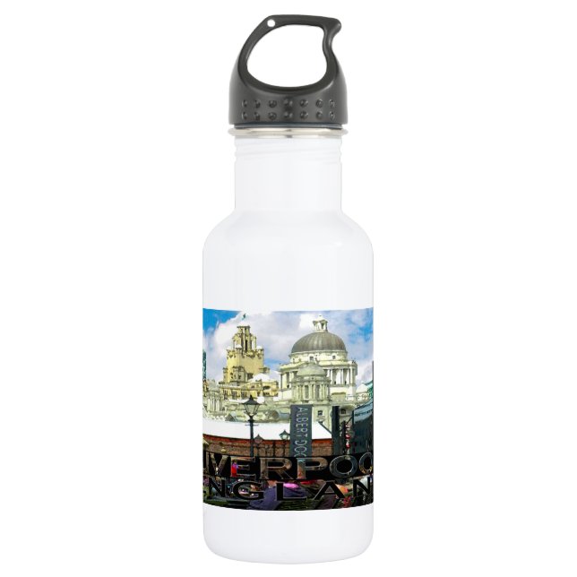 Liverpool 532 Ml Water Bottle (Front)