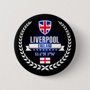 Liverpool 6 Cm Round Badge
