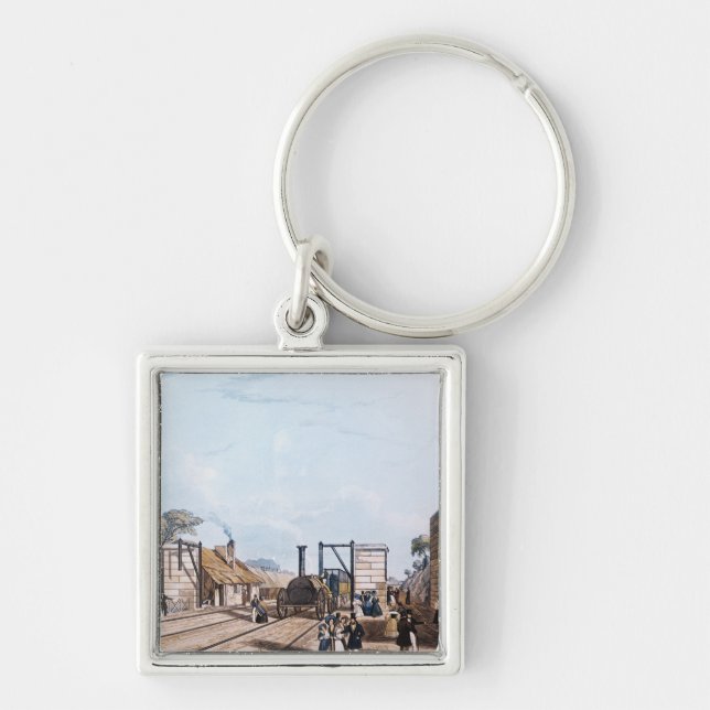 Liverpool and Manchester Railway: Key Ring (Front)