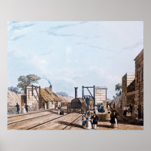 Liverpool and Manchester Railway: Poster