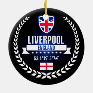 Liverpool Ceramic Tree Decoration