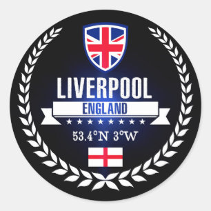 Liverpool Classic Round Sticker