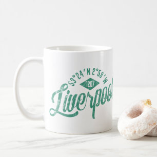 Liverpool Coordinates Mug