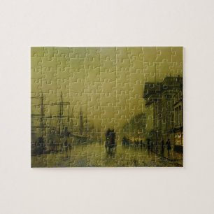 Liverpool Docks Customs House and Salthouse Docks, Jigsaw Puzzle