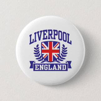 Liverpool England 6 Cm Round Badge